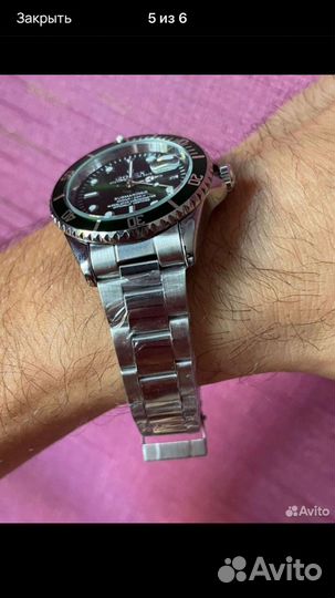 Часы rolex submariner