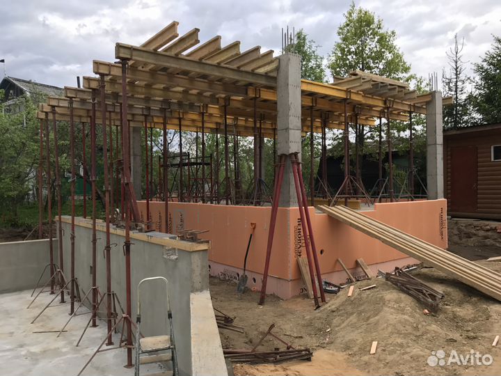 Опалубка Перекрытия на телескопических стойках