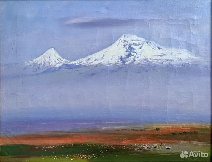 Картина маслом на холсте пейзаж