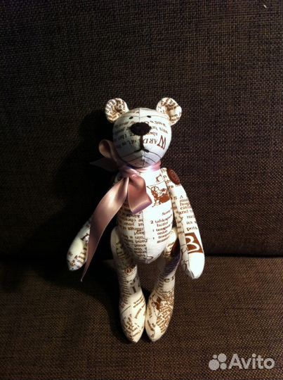 Текстильный медвежонок