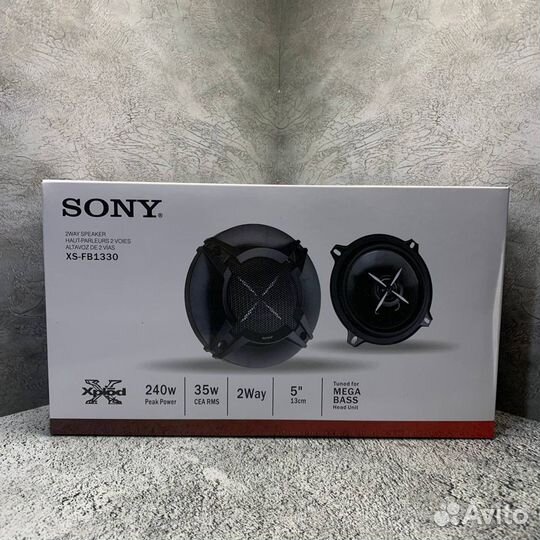 Динамики Sony 13см