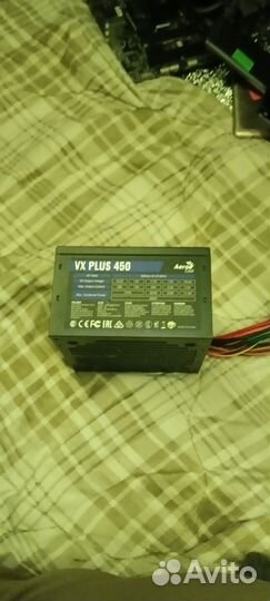 Блок питания aerocool vx plus 450w