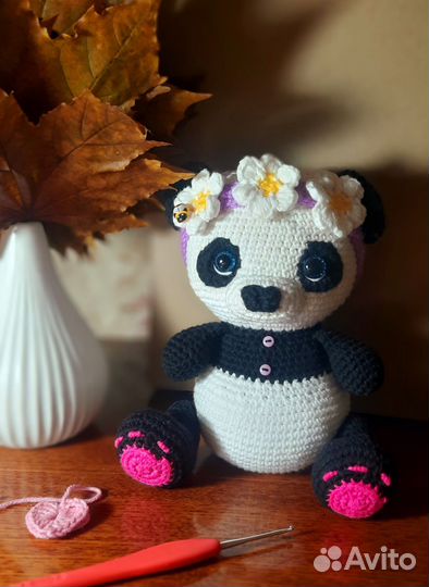 Вязанные игрушки венсдей