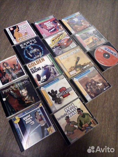 Игры для пк, на дисках Gta, Call of duty и другие