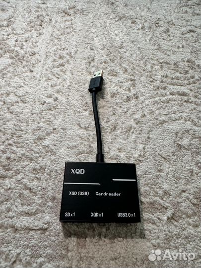 Картридер XQD, SD, USB 3.0