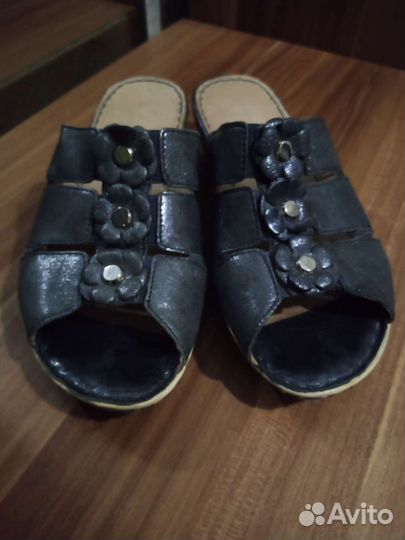 Босоножки женские кожа 38-39р р