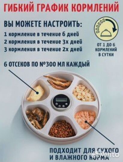 Автокормушка для кошек и собак