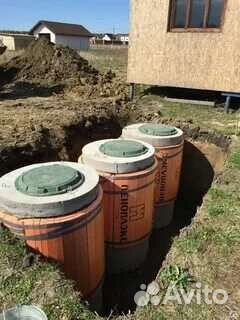 Водопровод, канализация, выгребные ямы,септик