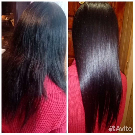 Ботокс, кератин 2000 (любая длина)