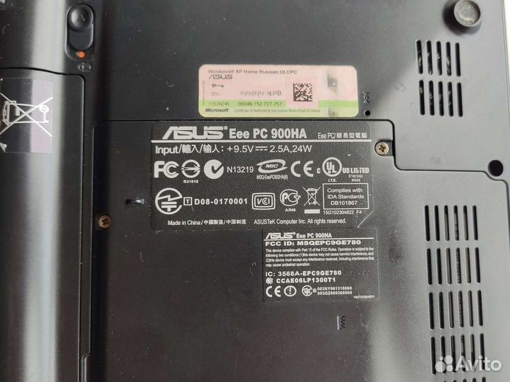 Нетбук Asus eee pc 900HA