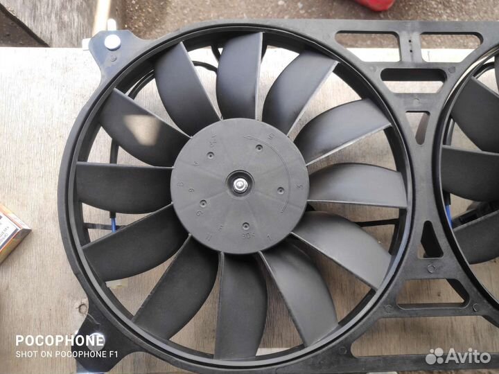 Вентилятор охлаждения нива