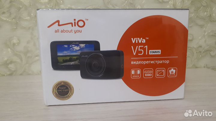 Новый Видеорегистратор Mio Viva V51 Профессионал