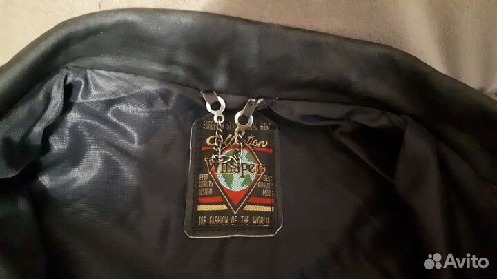 Кожаная куртка 52-54