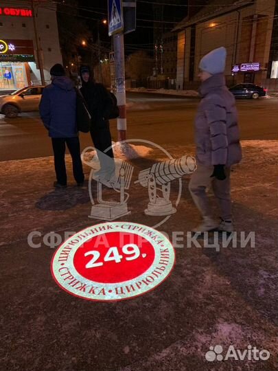 Светодиодные гобо проекторы для внешней и внутренн