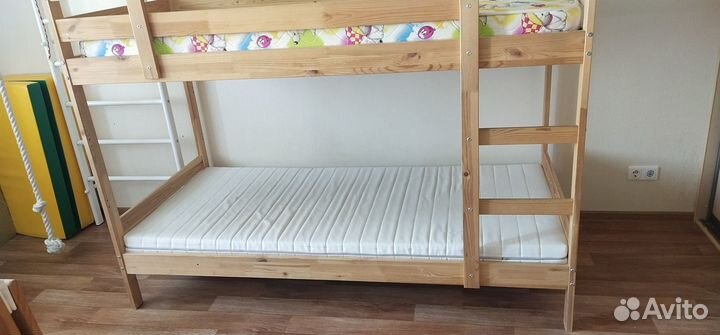 Двухъярусная кровать IKEA мидал IKEA