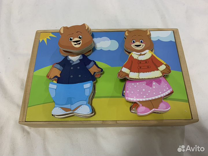 Мантессори одень мишек