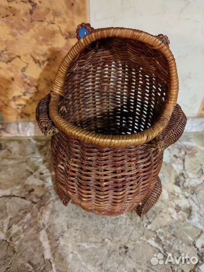 Корзина плетеная для хранения