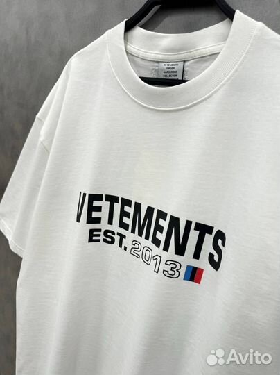 Футболка vetements оверсайз