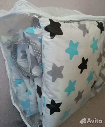 Бортики для детской кроватки