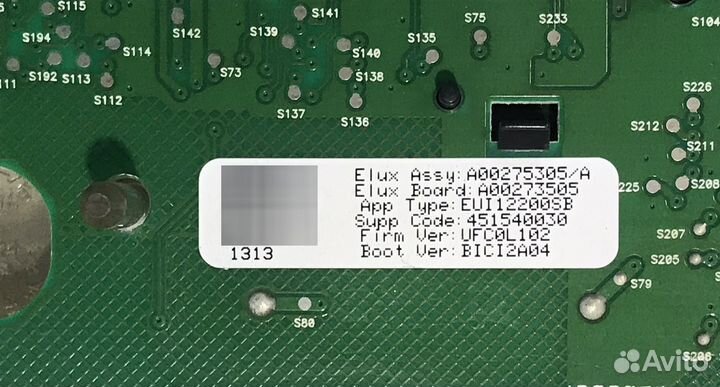 Модуль индикации стиральной машины Electrolux