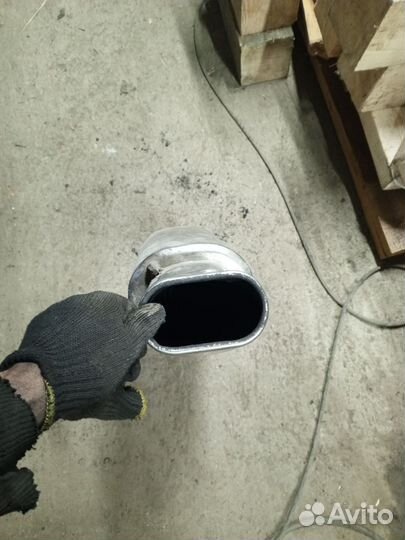 Банка глушителя прямоток