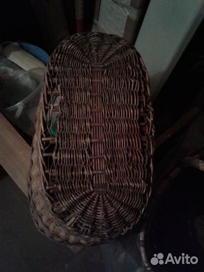 Корзины плетеные б/у