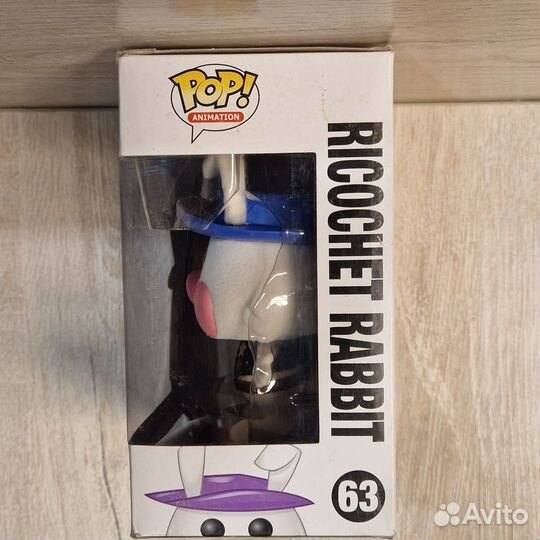 Funko Pop Hanna Barbera 63 Ricochet Rabbit Flocked