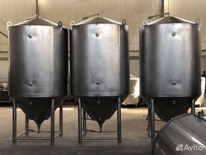Цилиндроконический танк для пива, цкт пивзавод