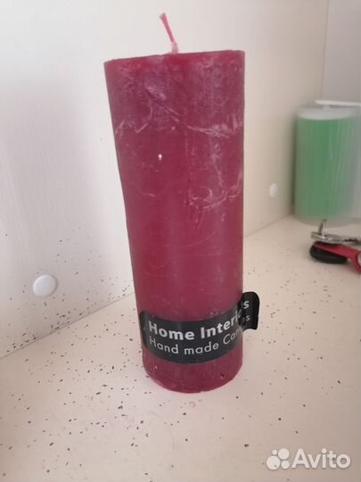 Свеча-столбик «Рустик» 60x160