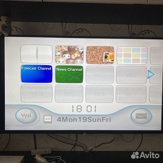 Nintendo wii + 4 игры