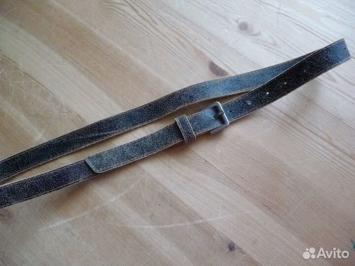 Ремень кожа новый женский ширина 2 см