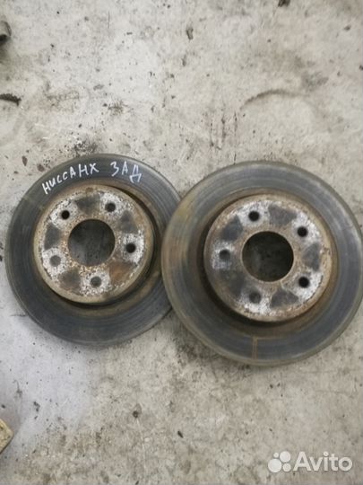 Nissan X-Trail т32 задние тормозные диски