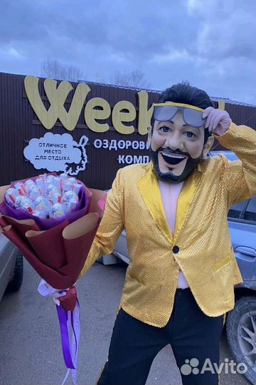 Ростовая кукла, поздравление, аниматоры