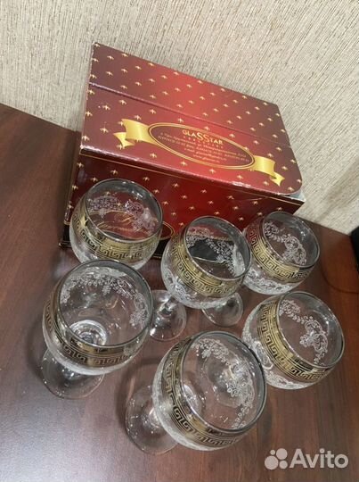 Фужеры новые