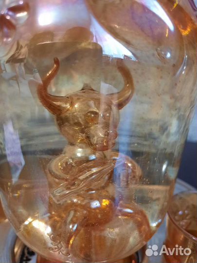 Графин, штоф и стопки стекло