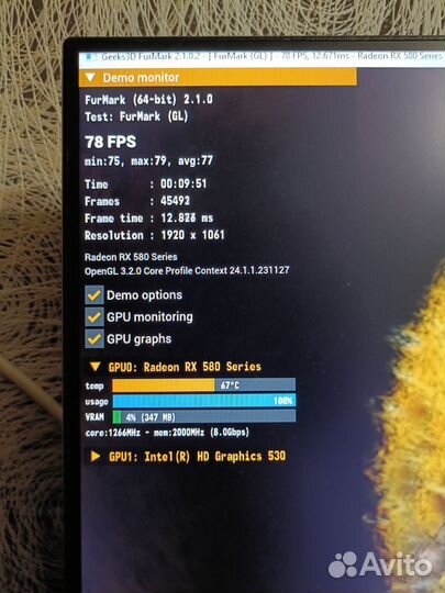 RX 580 8gb 2304sp Sapphire Nitro+ Гарантия