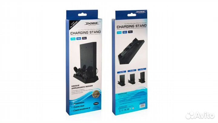 Подставка + зарядная станция PS4/PRO/Slim