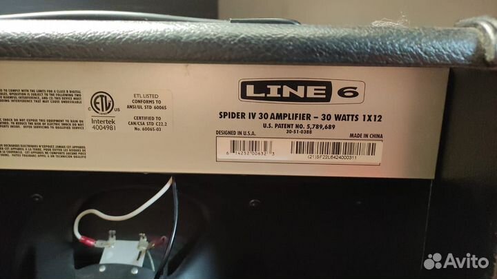 Гитарный комбик Line 6 Spider IV 30 1X12 30W