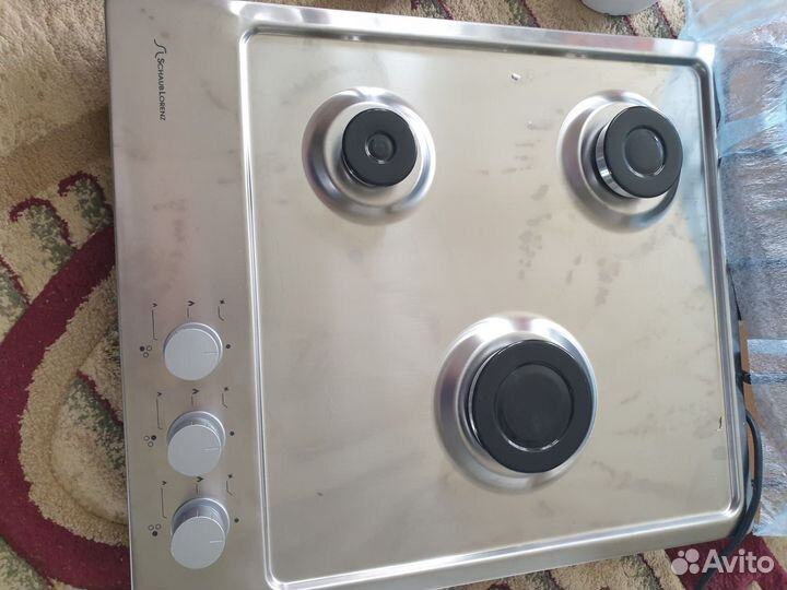 Газовая варочная панель 3 конфорки