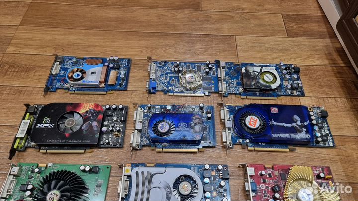 Видеокарты PCI