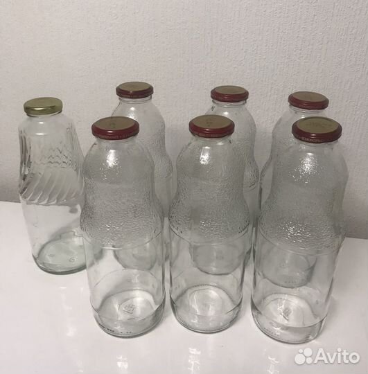 Стеклянная бутылка, банка