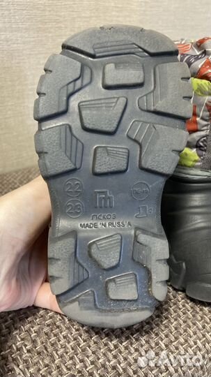 Детские резиновые сапоги