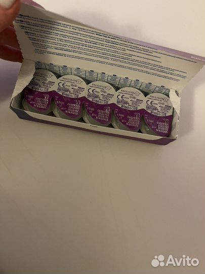 Линзы контактные однодневные