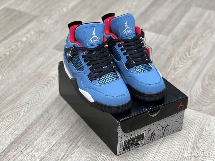 Кроссовки Air Jordan 4 Travis Scott Cactus Jack