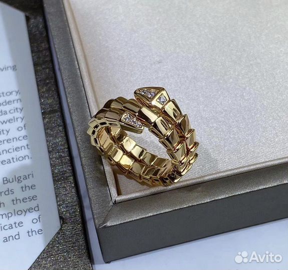 Bvlgari кольцо