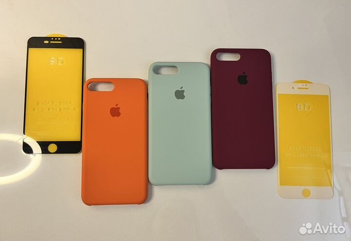 Чехол на iPhone 7 / 8 plus - 3 шт