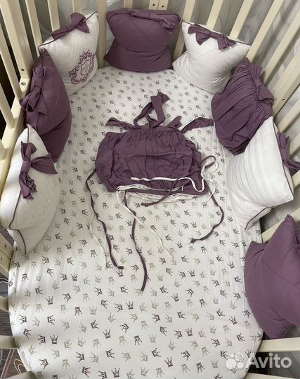 Бортики в детскую кроватку