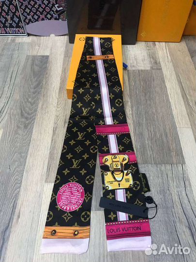 Платок лента твилли на сумку Louis Vuitton