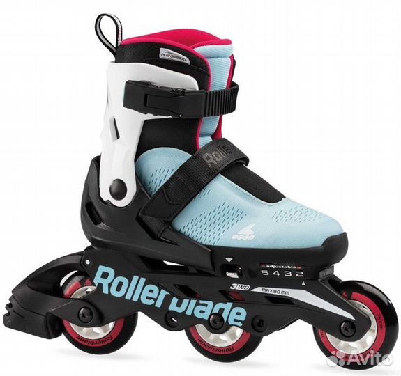 Коньки роликовые Rollerblade Microblade Free 3WD G