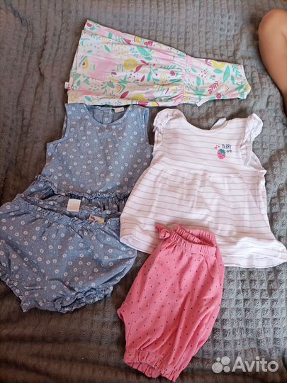 Пакет одежды для девочки 80